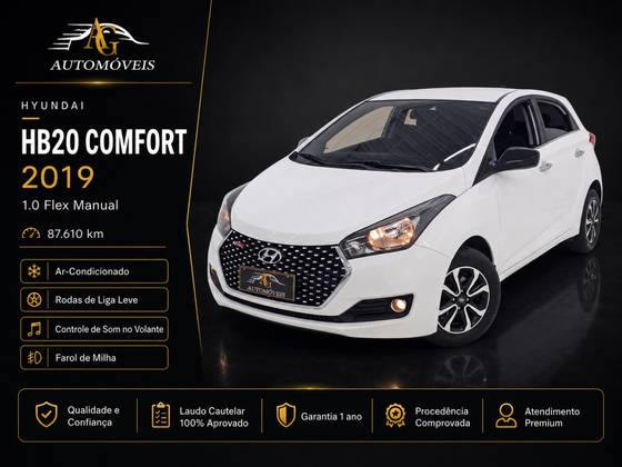HYUNDAI HB20 1.0 COMFORT 12V FLEX 4P MANUAL